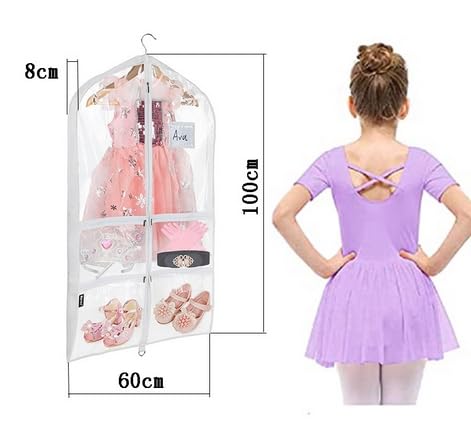 HASTHIP® Clear PVC Dance Costume Bags HASTHIP® Clear PVC Dance Costume Bags